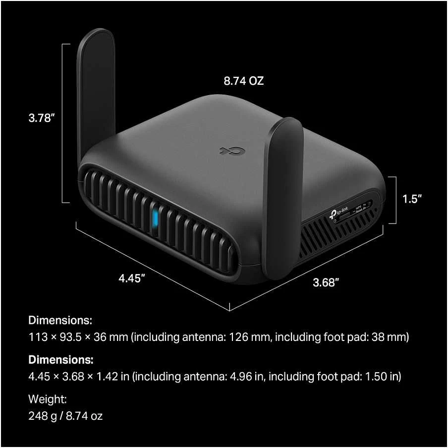 Maršrutizatorius TP-Link TL-WR3602BE