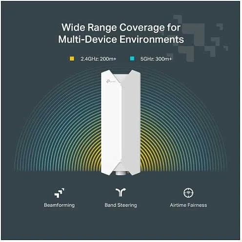 Maršrutizatorius TP-Link WL-AP Access Point Festa F65-Outdoor (AX3000)