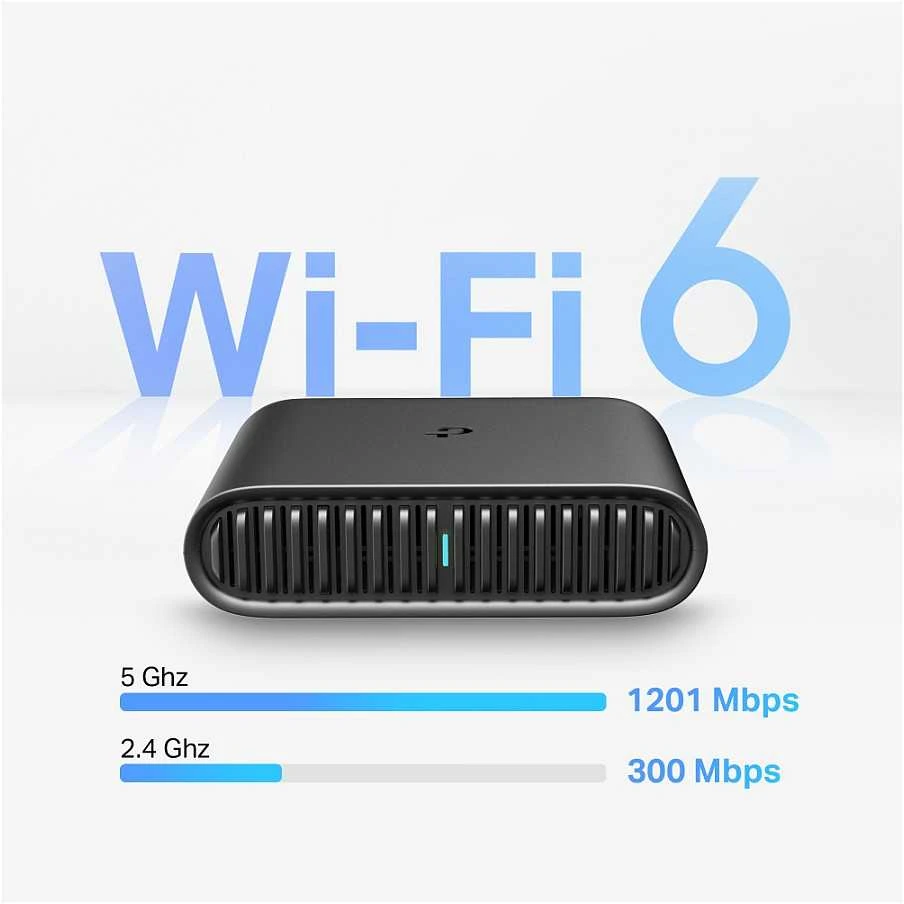 TP-LINK | AX1500 Wi-Fi 6 Pocket Travel Maršrutizatorius | TL-WR1502X | 802.11ax | 1201 Mbit/s | Ethernet LAN (RJ-45) jungtys 1 | Mesh Support No | MU-MiMO No | 3G/4G