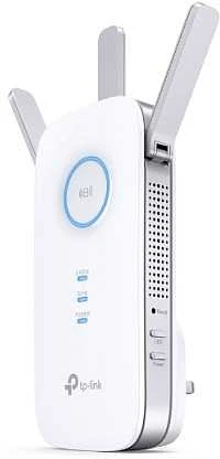 TP-Link RE450 Tinklo siųstuvas ir imtuvas Balta 10, 100, 1000 Mbit/ai