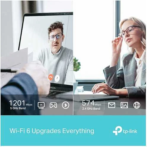 TP-LINK | AX1800 dviejų juostų „Wi-Fi 6“ belaidis USB adapteris | Archer TX20U