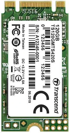 Transcend SSD 120GB, M.2 2242, SATA3, TLC, 560/500Mb/s