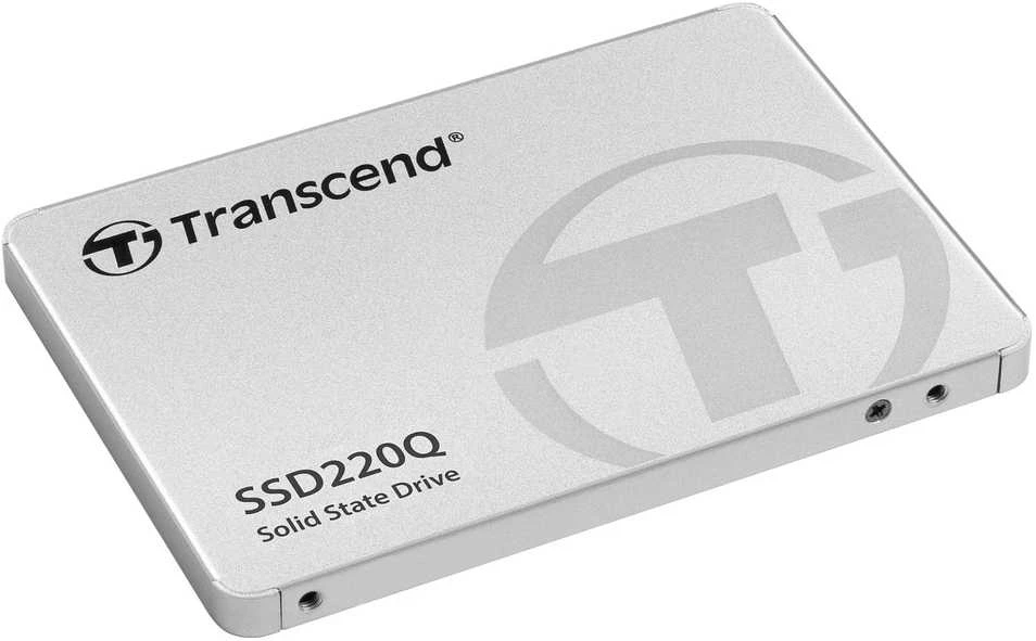 Vidinis kietasis diskas TRANSCEND SSD220Q 1TB SATA3 2.5" SSD QLC