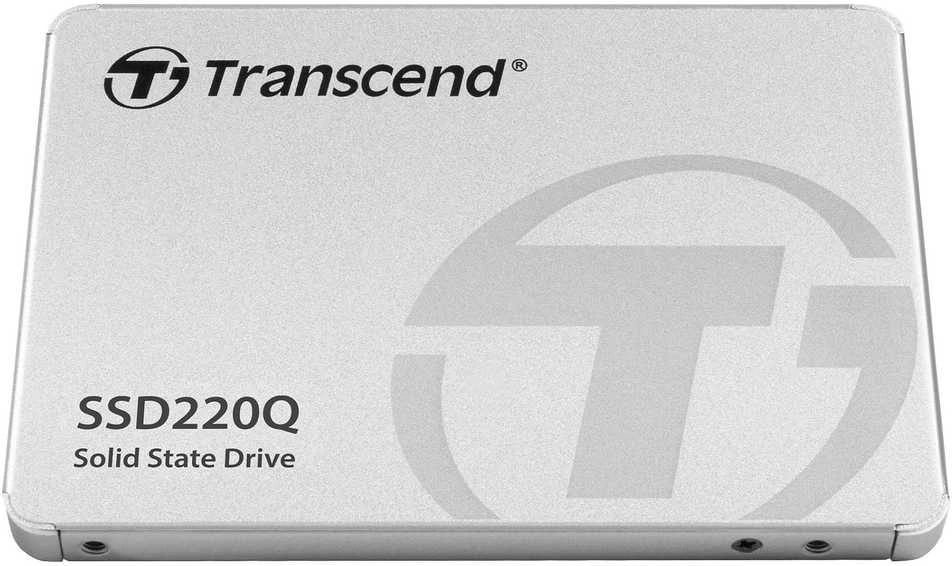 Vidinis kietasis diskas TRANSCEND SSD220Q 1TB SATA3 2.5" SSD QLC