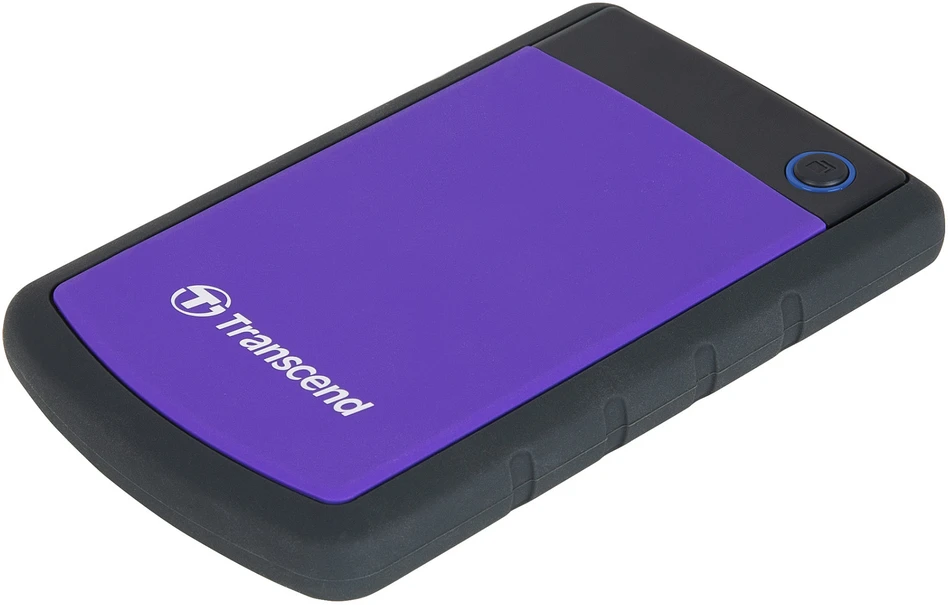 Kietasis išorinis diskas Transcend 25H3P 2.5'' 2TB USB3, Triguba smūgių slopinimo sistema