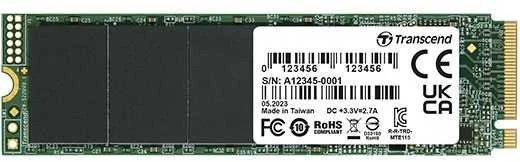 „TRANSCEND“ 500 GB SSD diskas su M.2 2280 PCIe Gen3x4 NVMe TLC DRAM atmintimi