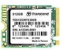TRANSCEND 512GB M.2 2230 SSD PCIe Gen3x4 NVMe 3D TLC DRAM-less