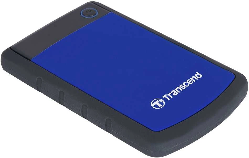 Transcend Išorinis kietasis diskas HDD 4TB USB3 25H3B 2.5'', Triguba apsaugos nuo smūgio sistema