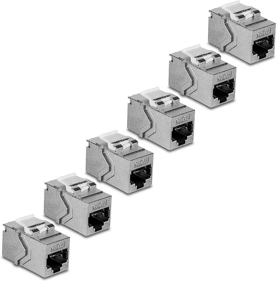TRENDnet TRENDnet TC-KC06C6A Cat.6A RJ-45 Keystone, 6 štukai