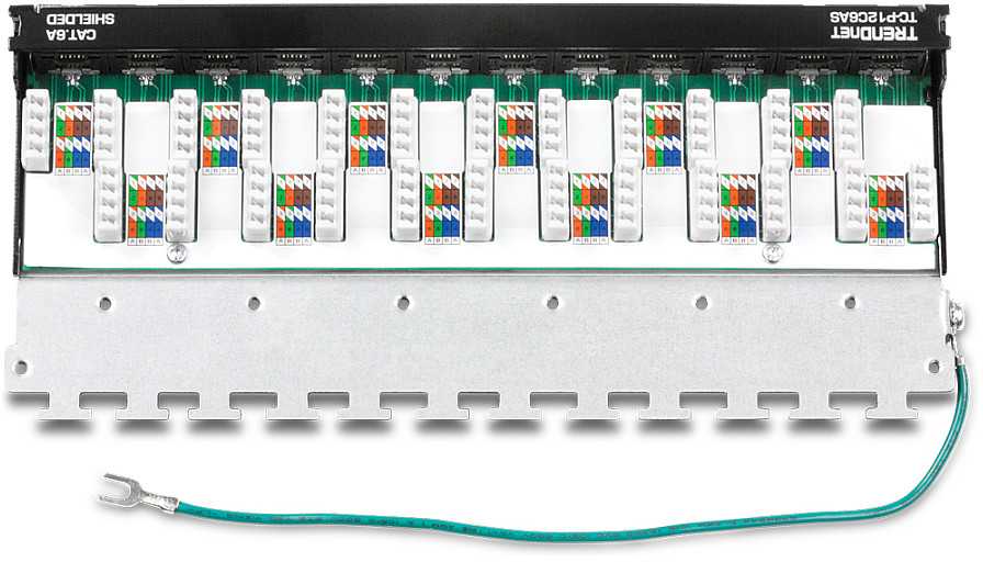 TRENDnet Trendnet TC-P12C6AS 0.5U jungiamoji panelė