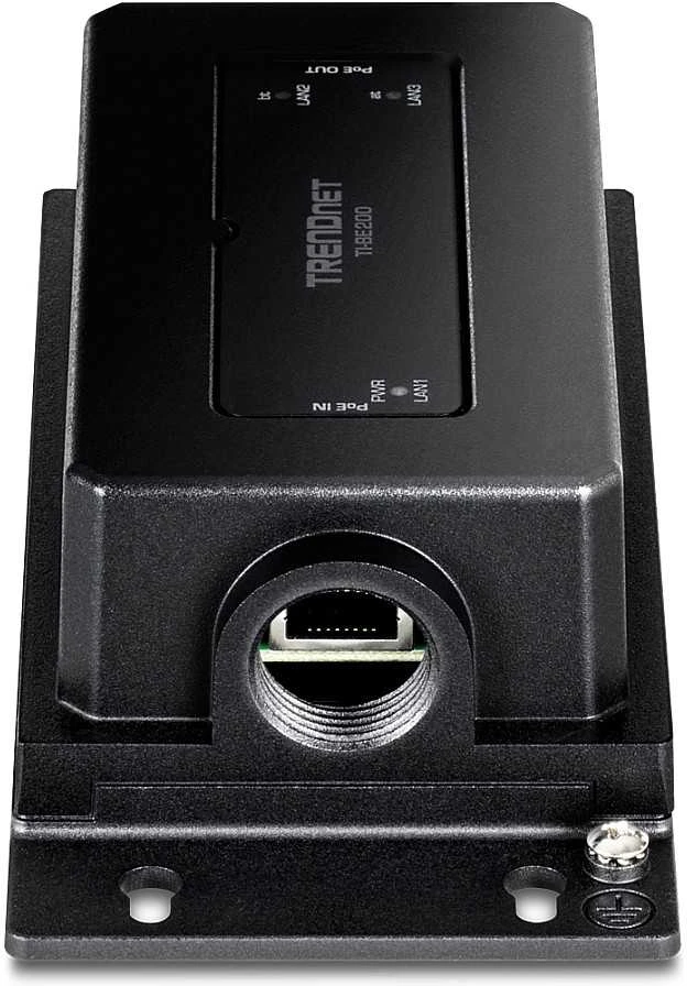 TRENDnet 2-Port Industrial Gbit PoE++ Extender