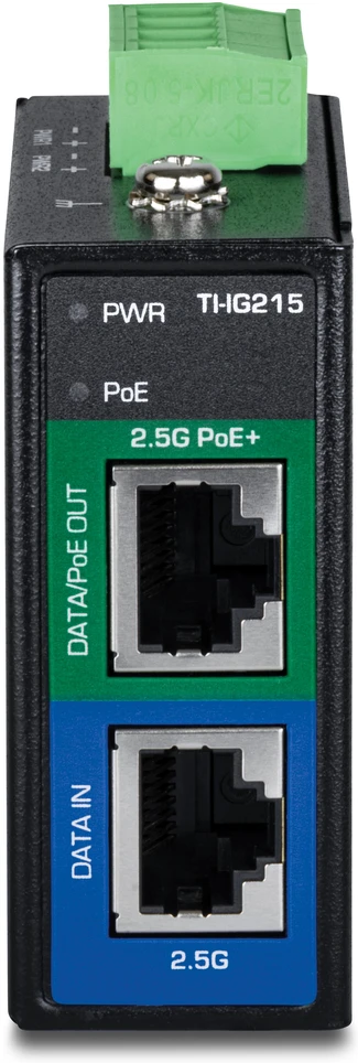 TRENDnet Przemysłowy iniektor TI-IG215 PoE+ 2,5G (21.22.1608)
