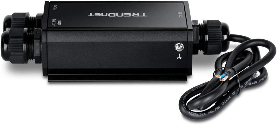 Šakotuvas TRENDnet PoE++ injektorius IP67 lauko Gigabit (TI-O119GI)