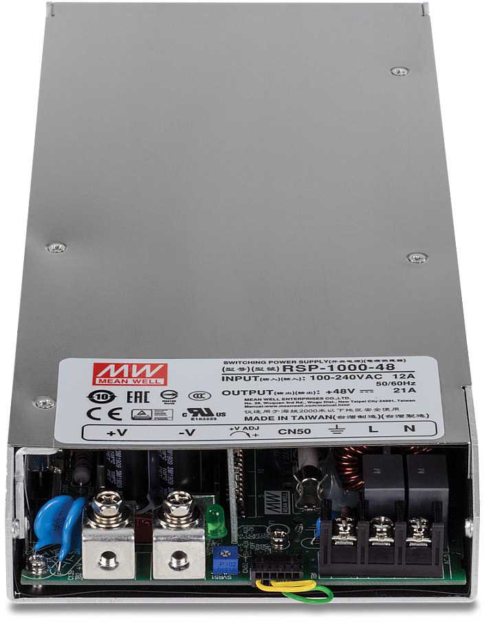 Šakotuvas TRENDnet Trendnet TI-RSP100048 maitinimo modulis 1000 W Pilka