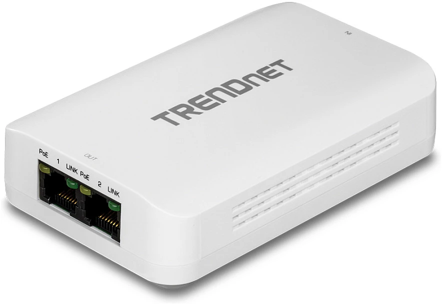 Šakotuvas Triton TRENDnet TPE-BE200 PoE++ plėstuvas, 2 prievadų Gigabit