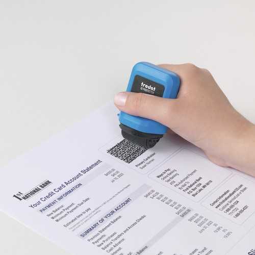 Trodat Stempel Trodat Asmens duomenų apsaugos antspaudas ID Protector