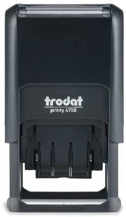 Trodat Printy 4.0 datos antspaudas, juodas korpusas