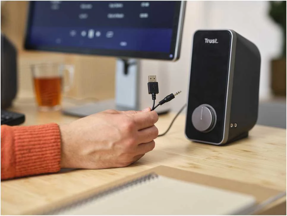 Kompiuterio kolonėlės Computer speaker Trust Arys 20179 (Juodas)