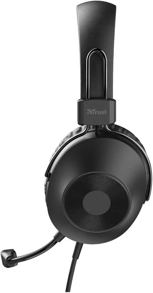 Trust Ausinės USB HS-250 Over-Ear juodas