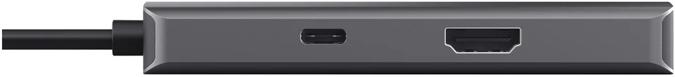 Trust Dalyx - 6-in-1 USB-C Multi-Port Adapteris, 1000 Mbit/s (sidabrinis)