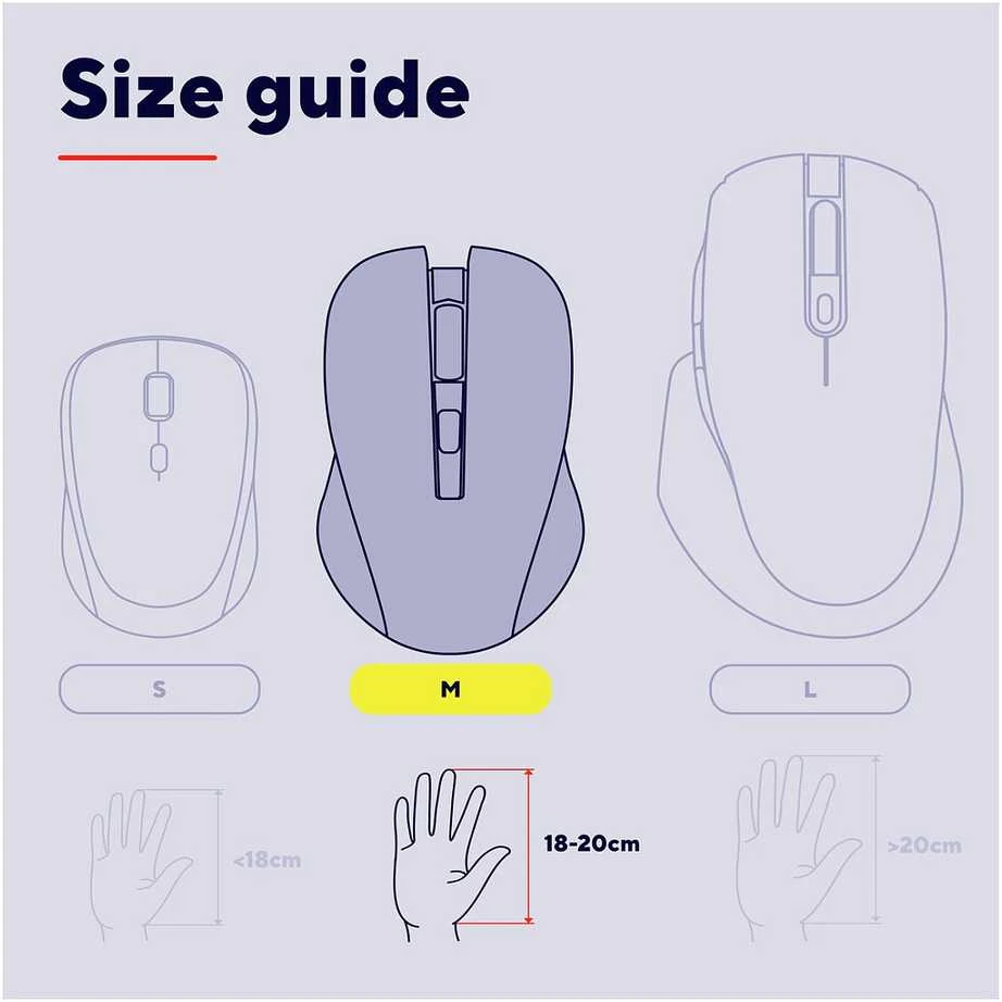 Trust 25673 pelė Universal Ambidextrous Bluetooth 3200 DPI
