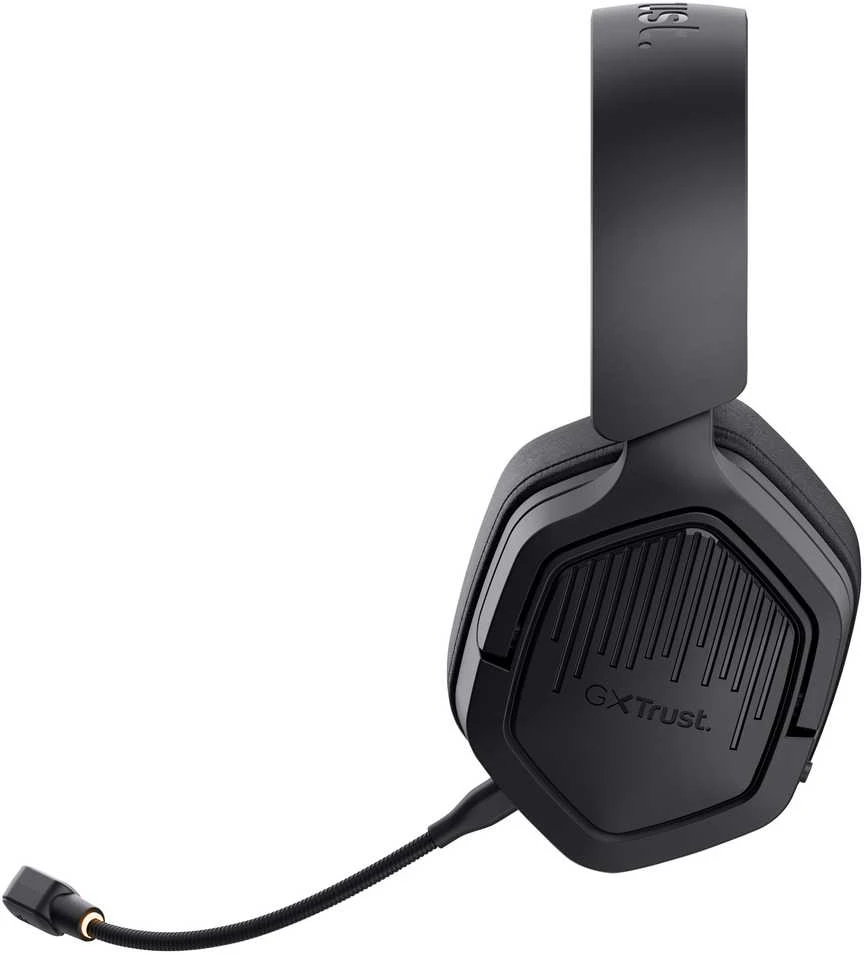 TRUST žaidimų ausinės GXT 493 Carus, Bluetooth, 2,4 GHz, juodos