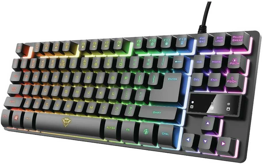 Trust GXT794 3-in-1 Gaming Bundle Bundle bestehend aus Klaviatūra, Maus und Mauspad