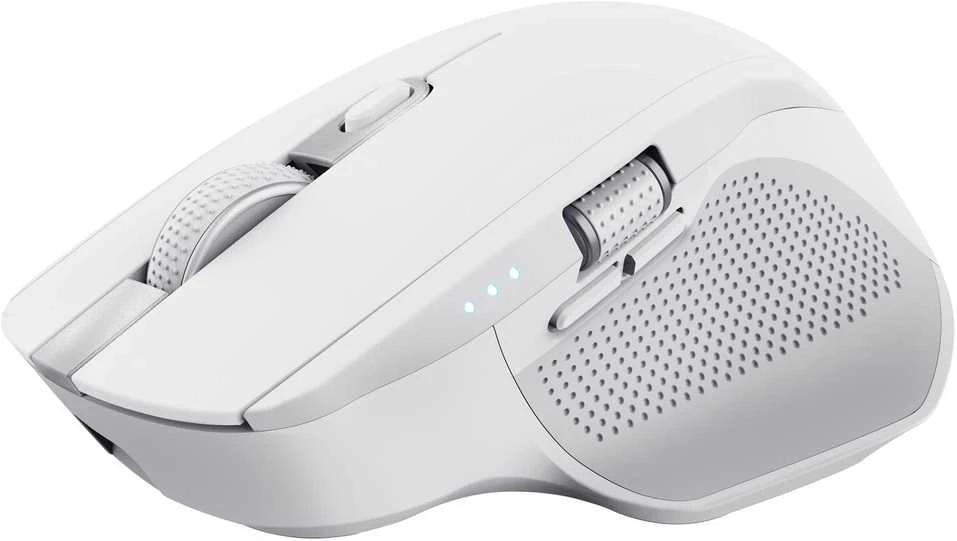 Trust Bevielė pelė OZAA+ Multi-Connect balta