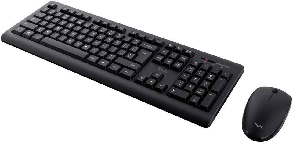 Klaviatūra ir pelė Kit Trust Primo Wireless Desktopset DE