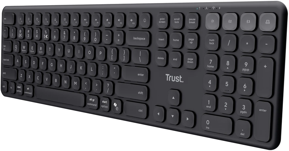 Trust VAIYA MULTIDEVICE belaidė Klaviatūra - DE