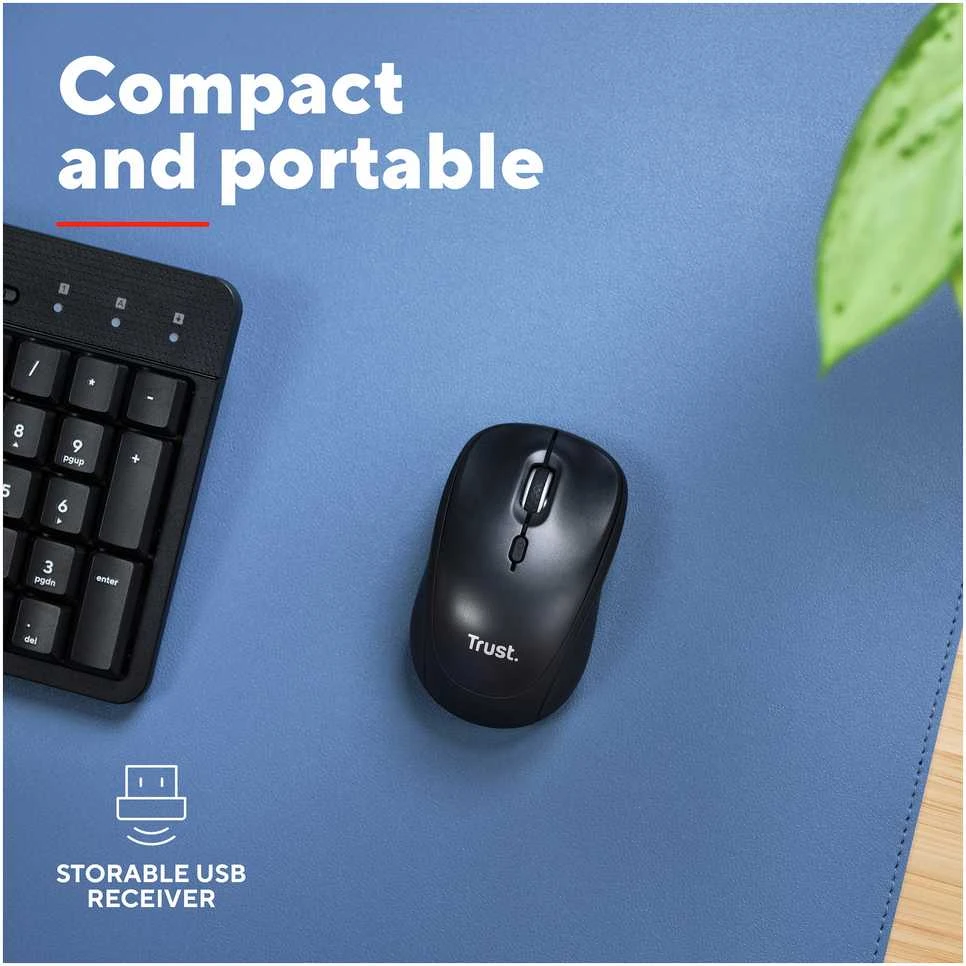 Fusion Accessories YVI+ MULTI-DEVICE belaidė Pelė - Juodas