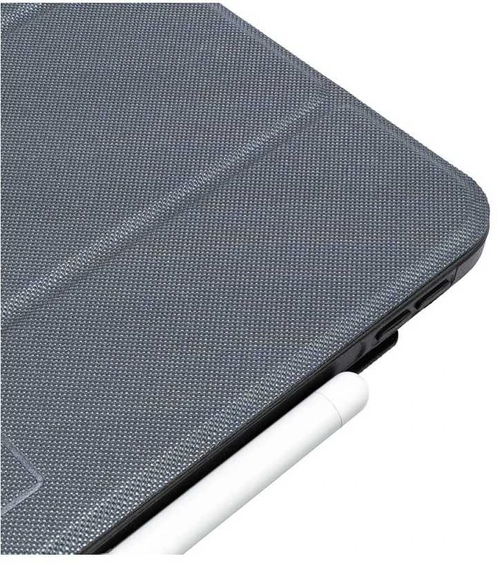 Case Tucano Up Plus skirtas iPad Air 11″ M2 2024 / M3 2025 / M4 2026 / iPad Air 10.9″ (2022/2020) pilkos spalvos