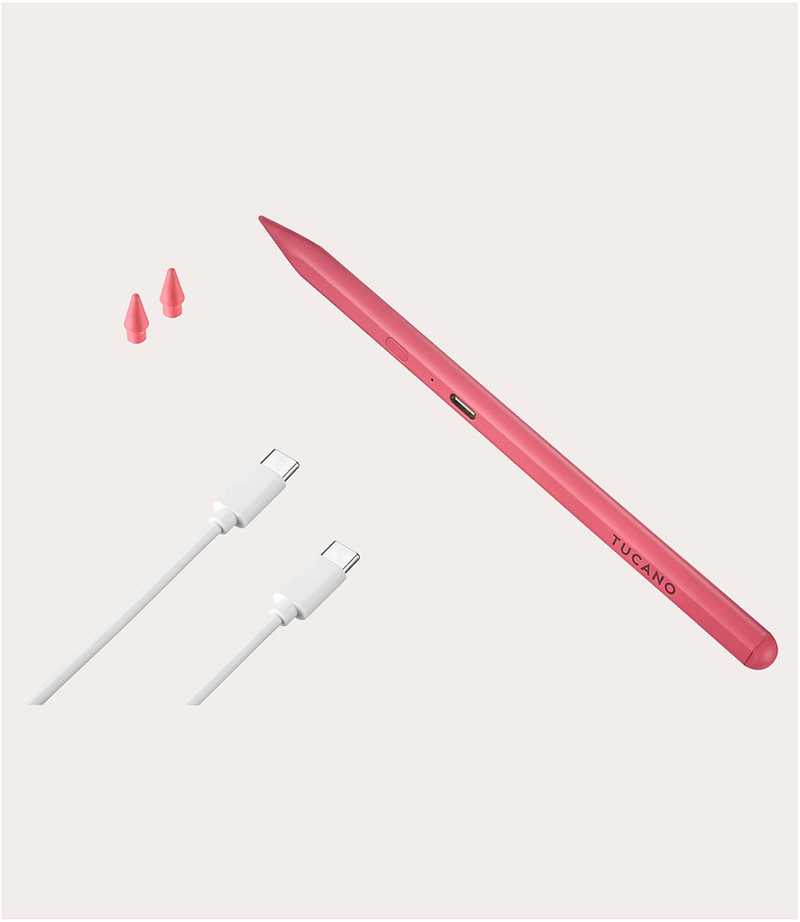 Rysik do tabletów Apple iPad Tucano Pieštukas 3 – do 50 godz. na baterii, spalva rožinė (MA-STY3-PK)