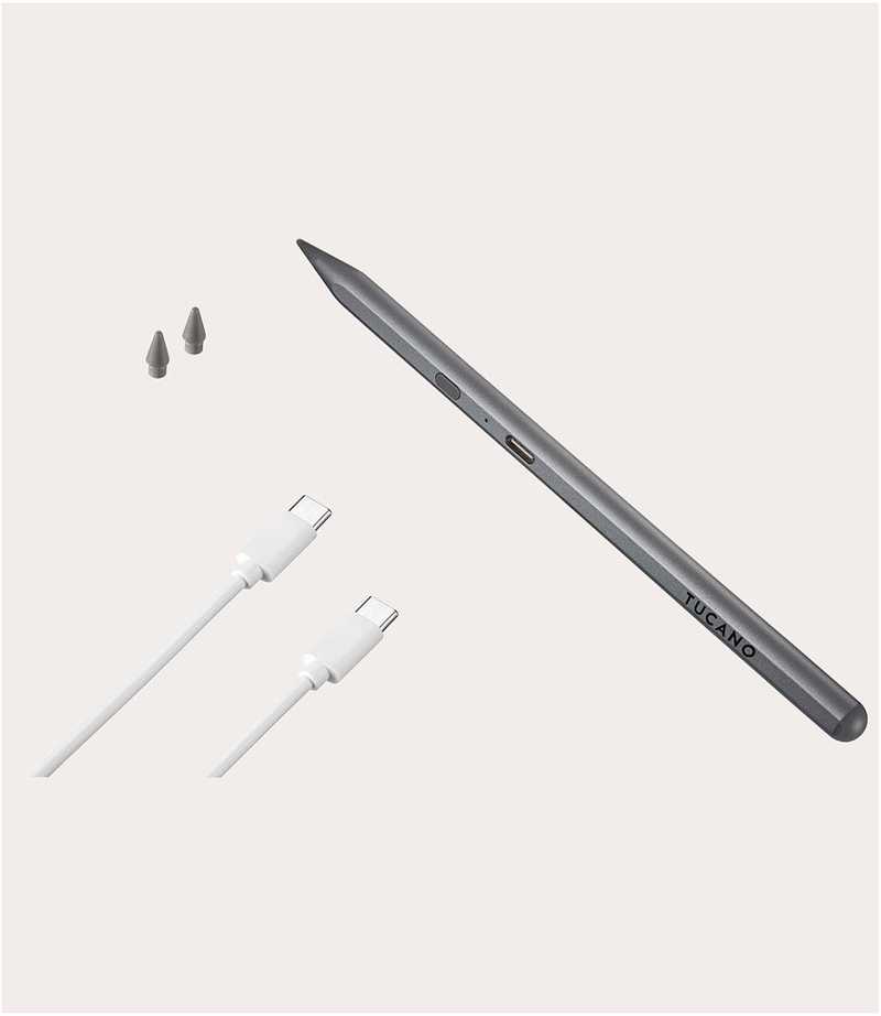 Rysik do tabletów Apple iPad Tucano Pieštukas 3 – do 50 godz. na baterii, spalva sidabrinė (MA-STY3-SG)