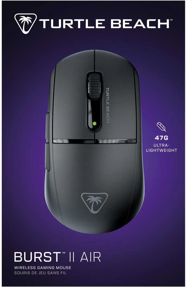Turtle Beach Burst II Air juoda belaidė pelė | 26000 DPI