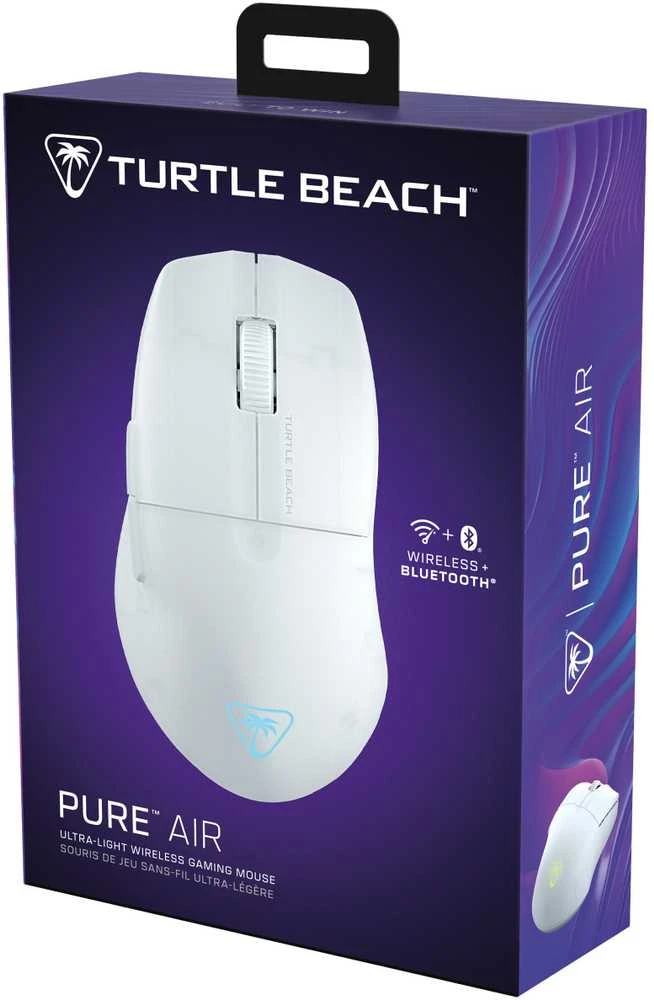 Turtle Beach Pure Air RGB balta belaidė pelė | 26000 DPI