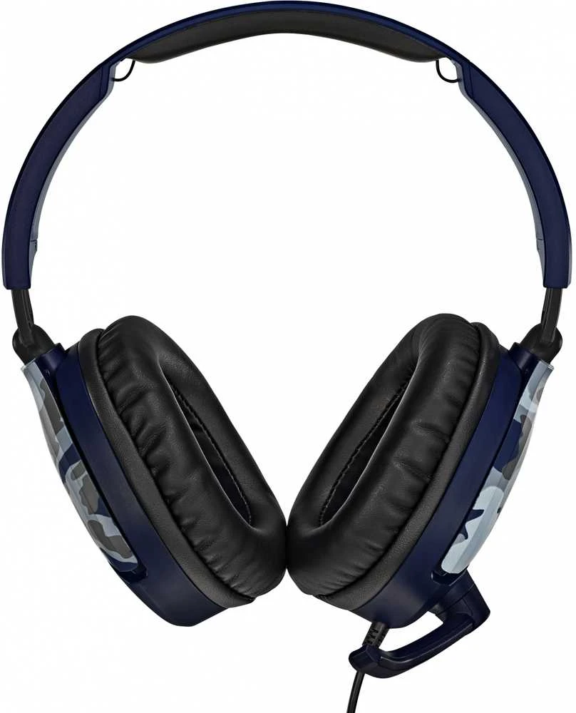 Žaidimų ausinės Turtle Beach Recon 70, daugiaplatformės, Blue Camo, Mėlyna kamufliažinė