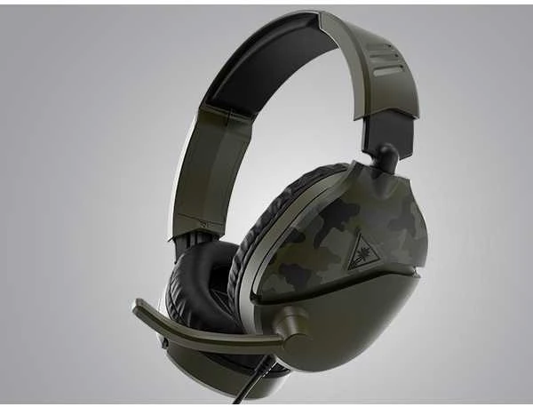 Žaidimų ausinės Turtle Beach Recon 70, daugiaplatformės, Green Camo, Žalia kamufliažinė