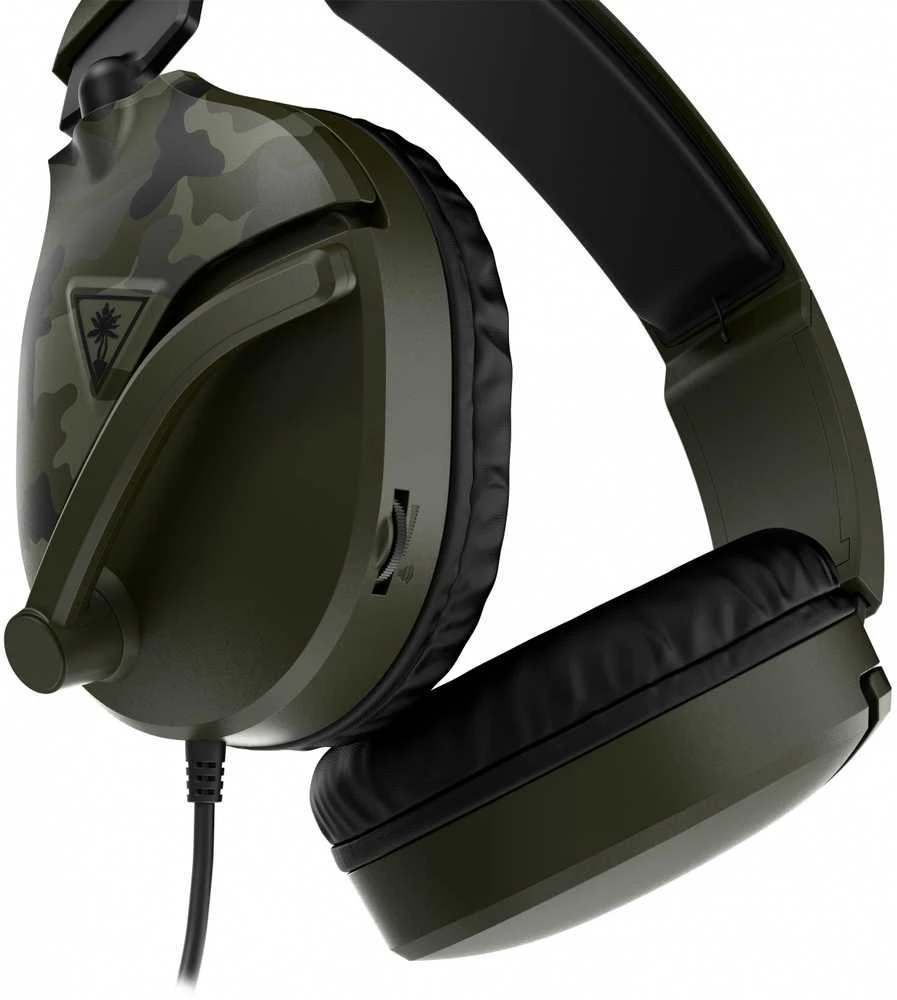Žaidimų ausinės Turtle Beach Recon 70, daugiaplatformės, Green Camo, Žalia kamufliažinė