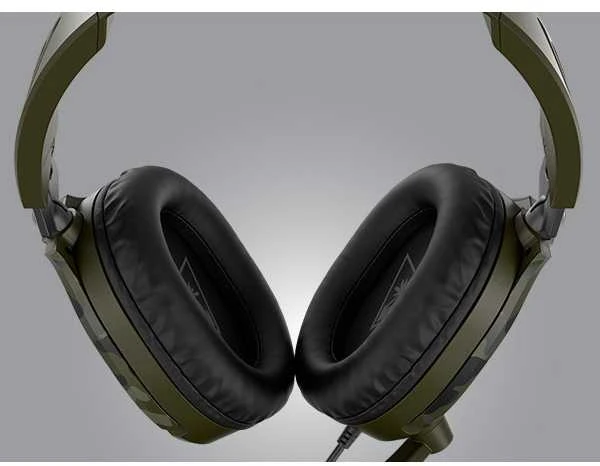 Žaidimų ausinės Turtle Beach Recon 70, daugiaplatformės, Green Camo, Žalia kamufliažinė