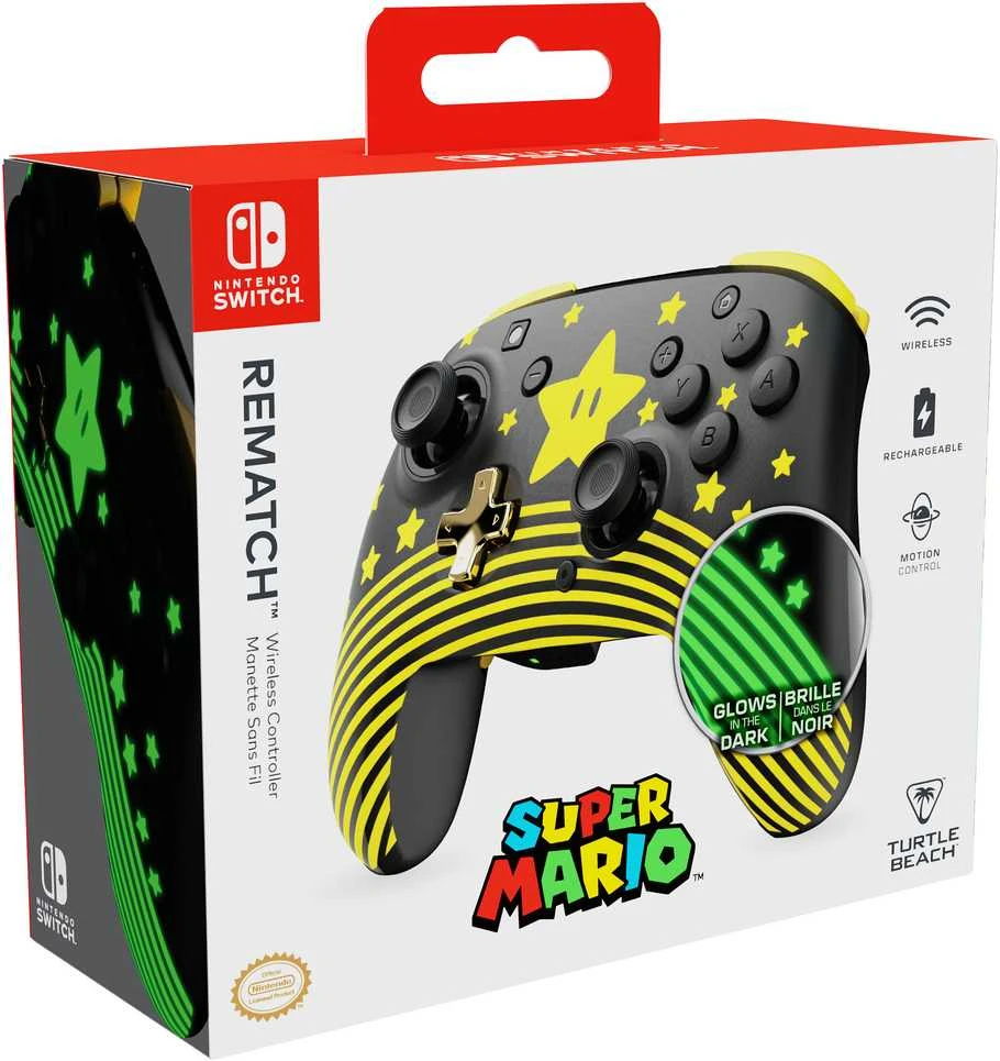 „Turtle Beach“ atnaujinimas „Super Mario Star Nintendo“