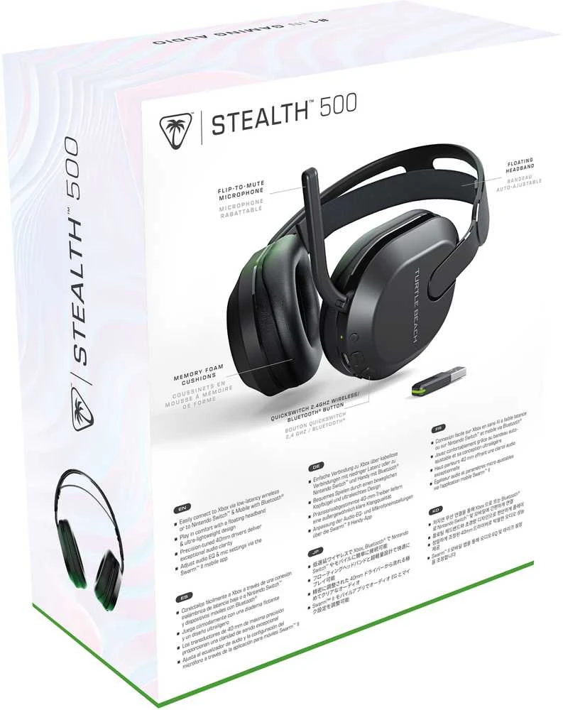 Turtle Beach Stealth 500 (Juodos) belaidės ausinės | XBOX