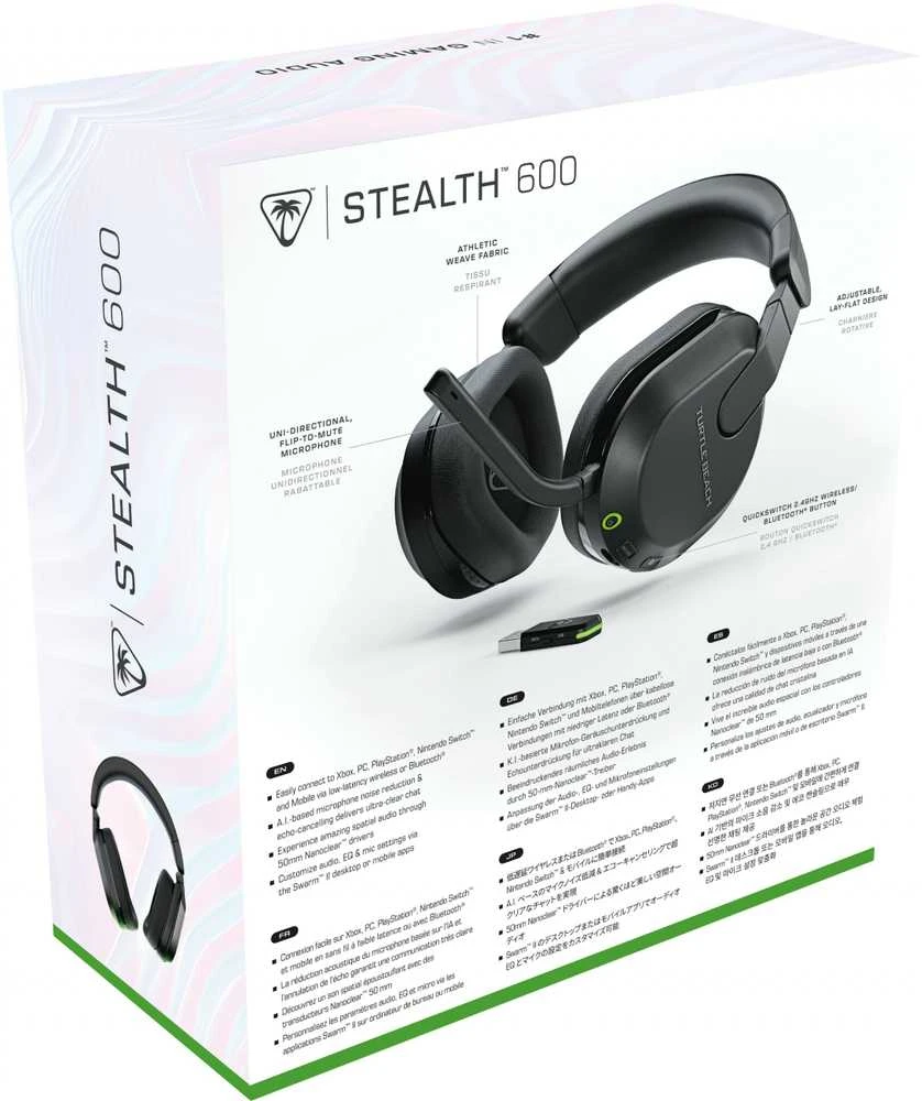 Turtle Beach Stealth 600 Gen 3 (Juodos) belaidės ausinės | XBOX/PC
