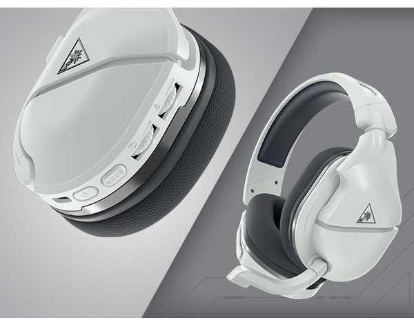 Turtle Beach Stealth 600 Gen 2 (Baltos) belaidės ausinės | PS4 & PS5