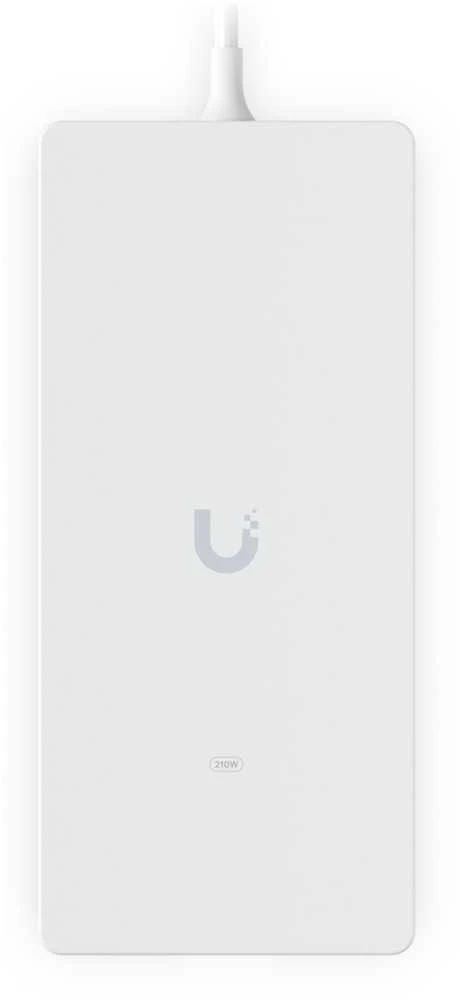 UBIQUITI AC ADAPTER 210W. AN AC POWER ADAPTER DELIVERS 210W AT 54V DC FOR A POE SWITCH