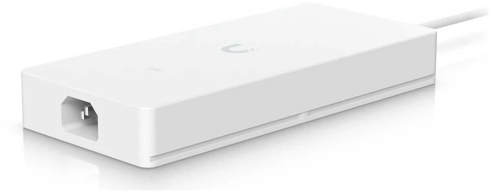 UBIQUITI AC ADAPTER 210W. AN AC POWER ADAPTER DELIVERS 210W AT 54V DC FOR A POE SWITCH
