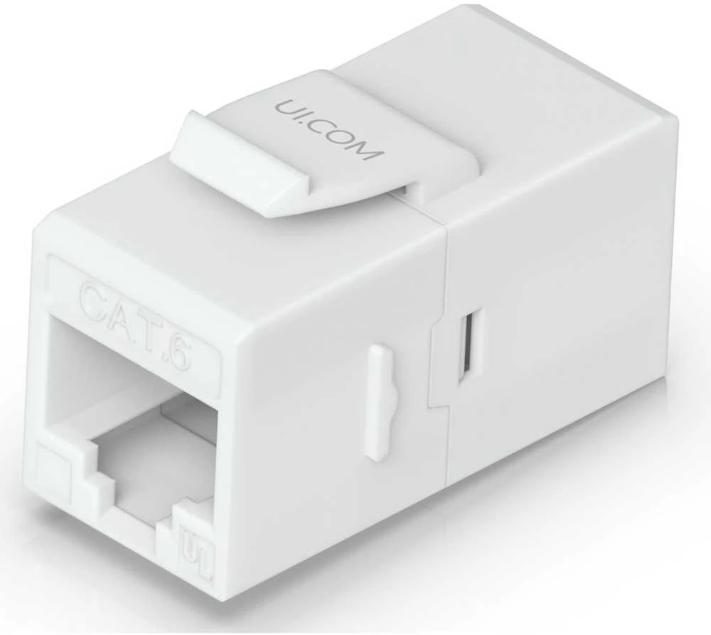 UBIQUITI CAT6 KEYSTONE JUNGTIS, 12 VNT. PRALEIDŽIAMAS CAT6 KEYSTONE JUNGTIS, SKIRTAS IŠ ANKSTO PARUOŠTIEMS ETHERNET KABELIAMS PRIJUNGTI.