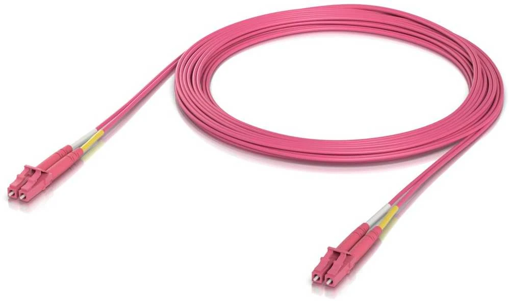 Ubiquiti UACC-OFC-M2-LULU-5M InfiniBand / šviesolaidinis kabelis LC LC / LC rožinis