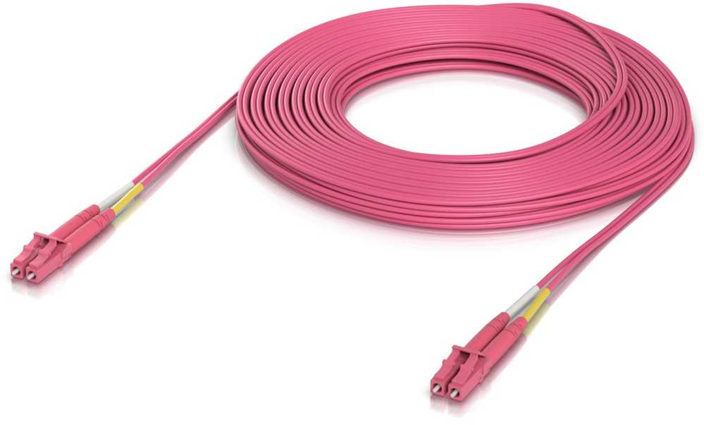 Ubiquiti Cabelis šviesolaidinis OM4 15 m Rožinė (UACC-OFC-M2-LULU-15M)