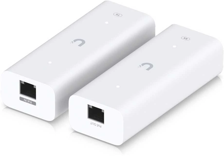 „UBIQUITI“ VARTŲ PRADŽIOS RINKINYS. PRADŽIOS RINKINYS SU VARTŲ ŠAKOTUVU, G3 DOMOSO SISTEMU, POE++ ADAPTERIU IR POE++ PER SUKTOSIOS POROS ILGINTUVU, SKIRTAS PRIEIGOS VALDYMUI PRIE VIENŲ VARTŲ SU JUTIKLINIO PRAĖJIMO PALAIKYMU.